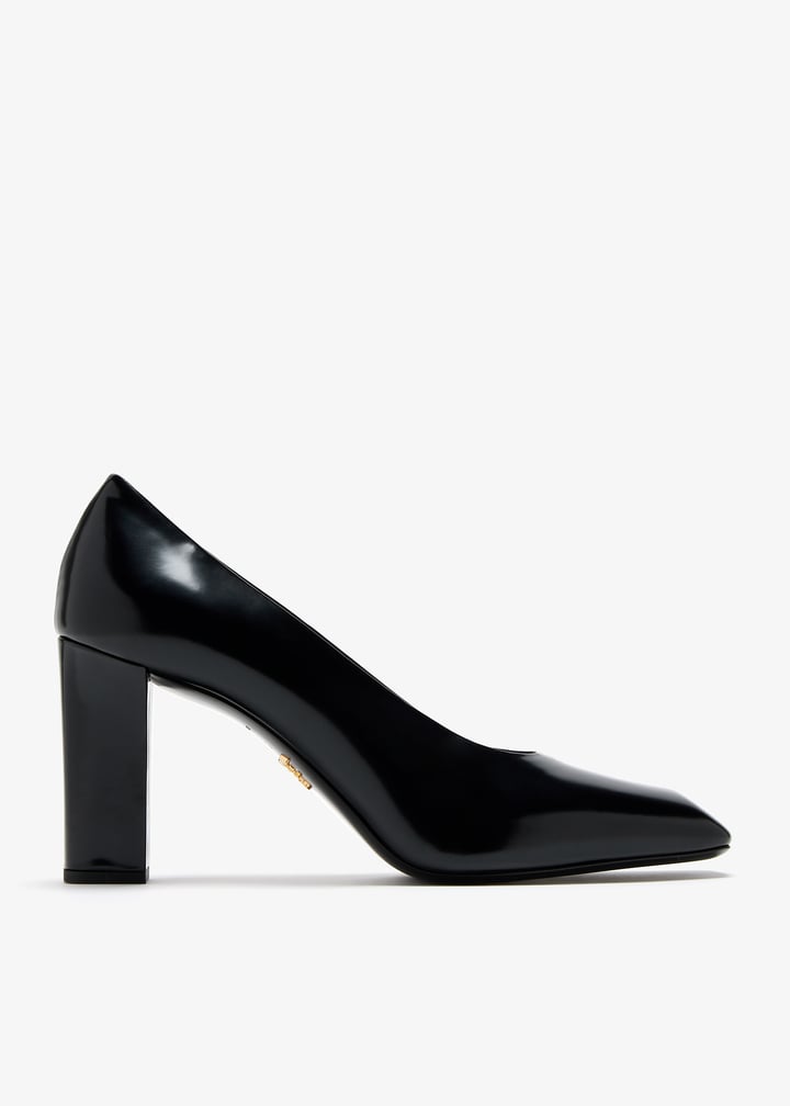 パンプス Prada Black Leather Pumps Black Leather pumps | PRADA