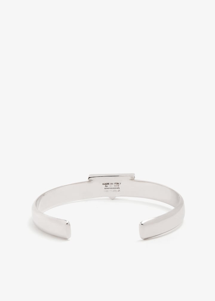 アクセサリー PRADA archive silver bangle PRADA archive silver bangle