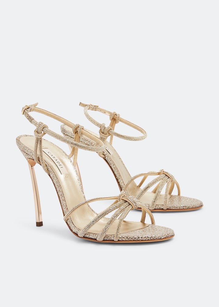 サンダル・ミュール CASADEI Women Sandals 1L305J0801C25631110 Gold CASADEI(カサデイ) サンダル・ミュール(レディース) - 海外通販