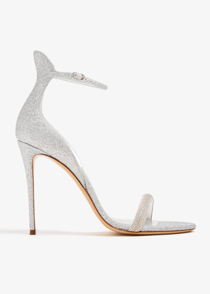 シューズ・サンダルその他 CASADEI Woman Heeled sandals Silver 1L304J100MC2646 A905 Casadei Julia sandals for Women - Silver in UAE | Level Shoes