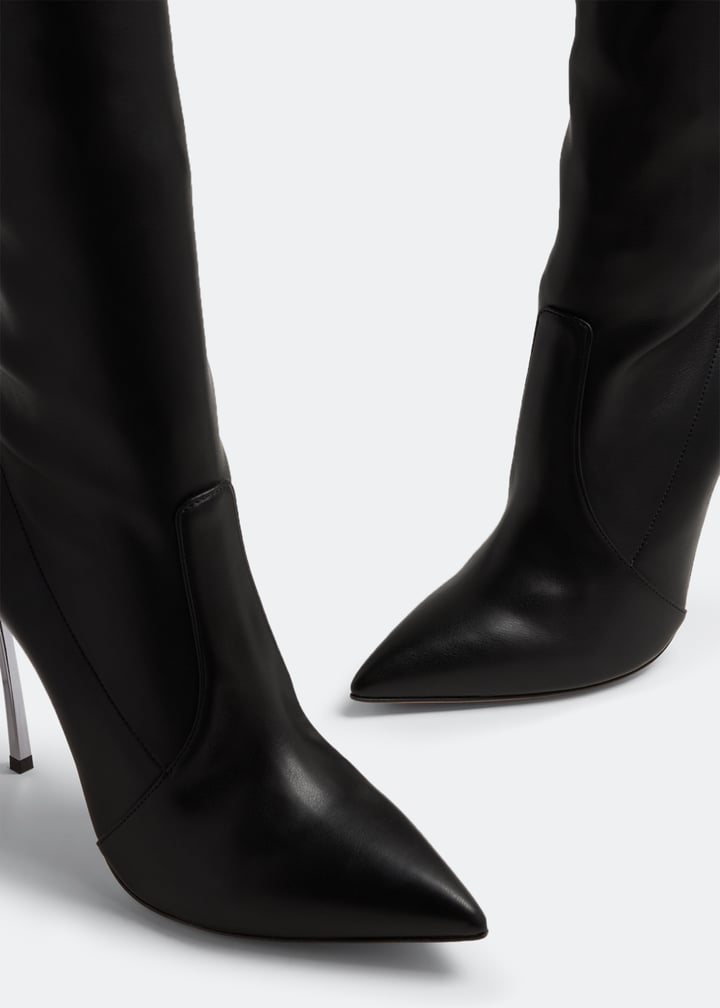 Casadei Blade over-the-knee boots for Women - Black in UAE