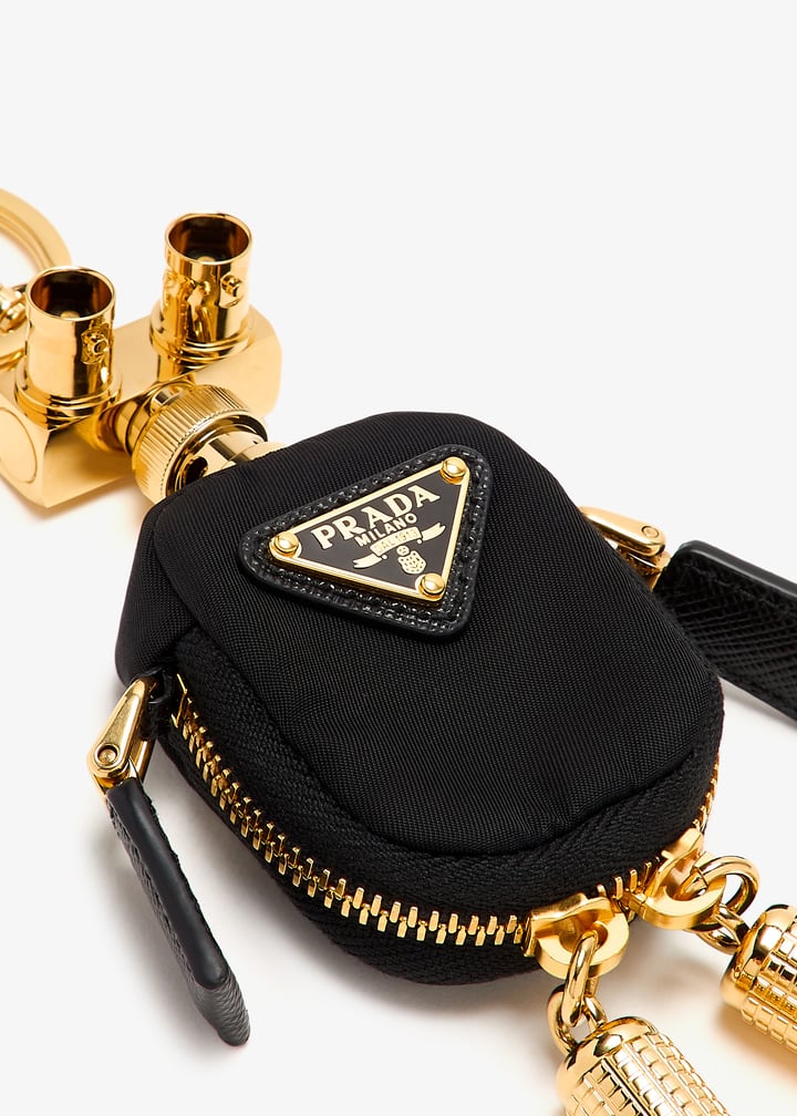 PRADA★Robot Re-Nylon バッグチャーム Prada Re-Nylon Robot Bag Charm | Saks Fifth Avenue