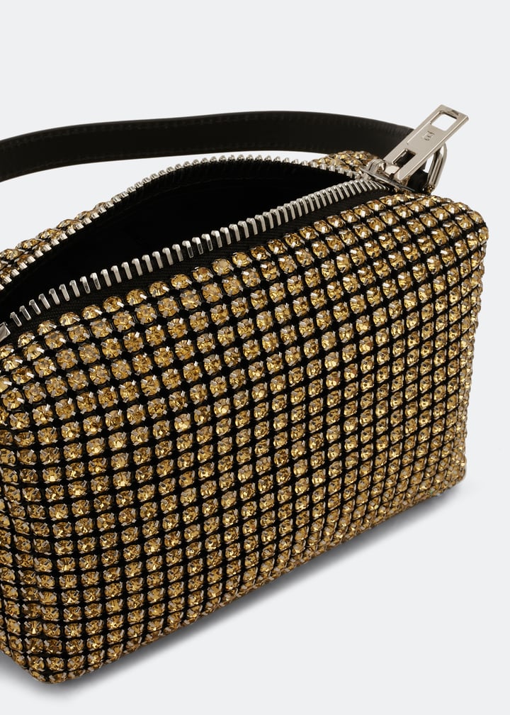 alexander wang ポーチ　バッグ Alexander Wang Medium Heiress Rhinestone Mesh Pouch | Saks