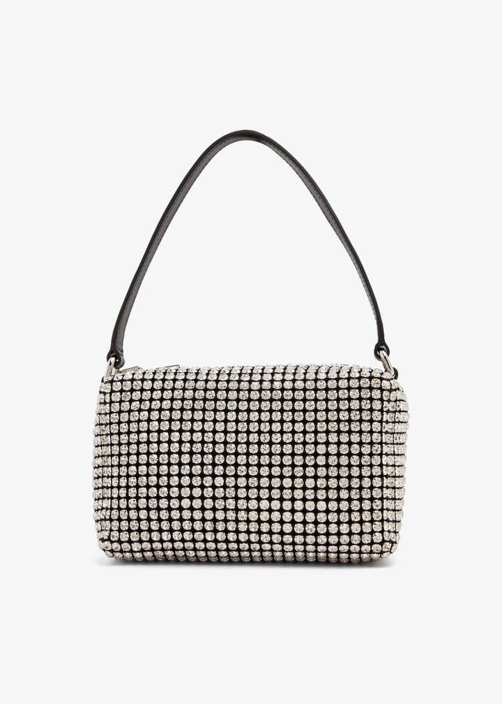 Alexander Wang Heiress medium pouch bag for Women - Silver
