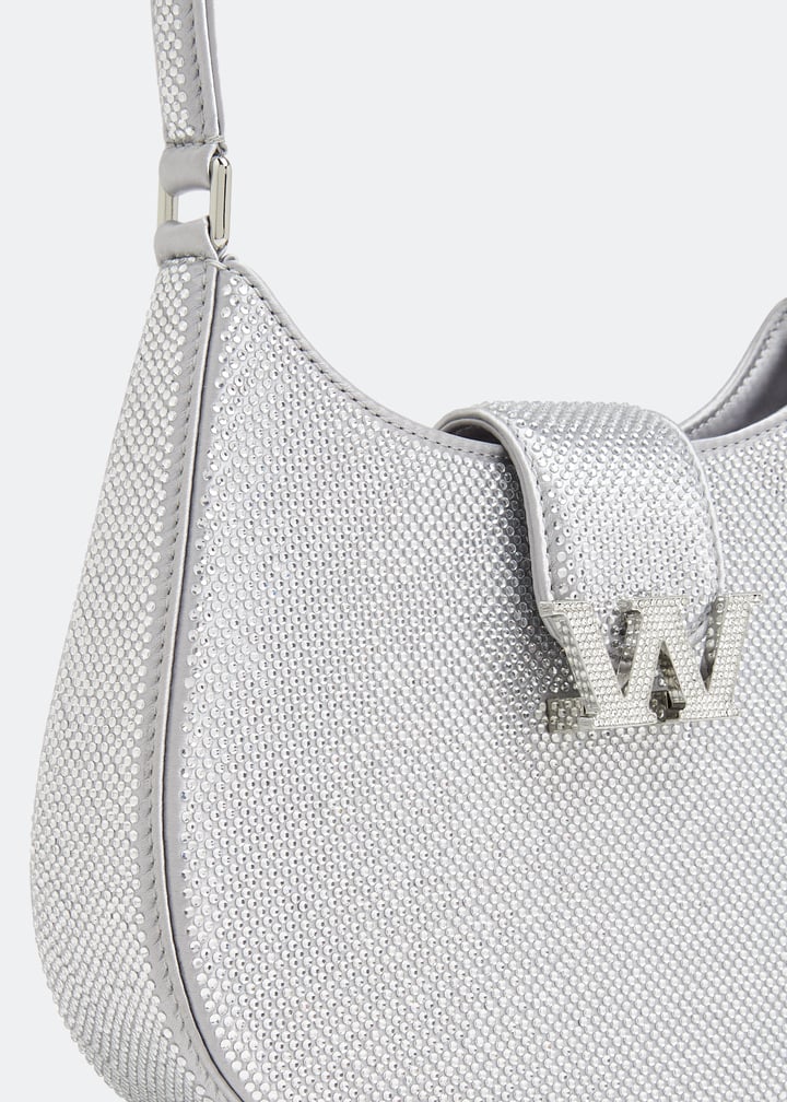 Alexander Wang W Legacy small hobo bag for Women - Silver in Alexander Wang W Legacy small hobo bag for Women - Silver in