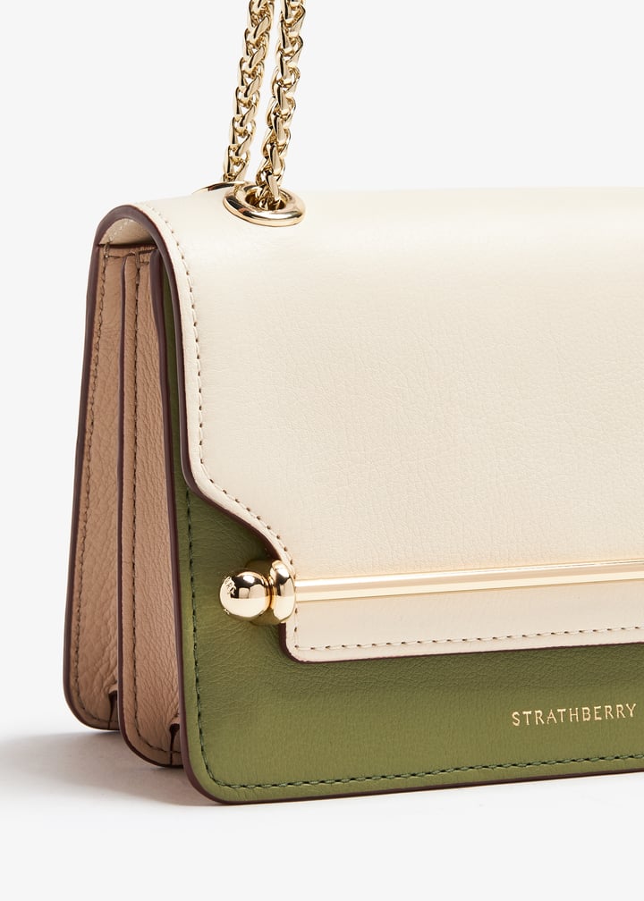 Strathberry East/West mini bag for Women - Green in UAE Strathberry East/West mini bag for Women - Green in UAE