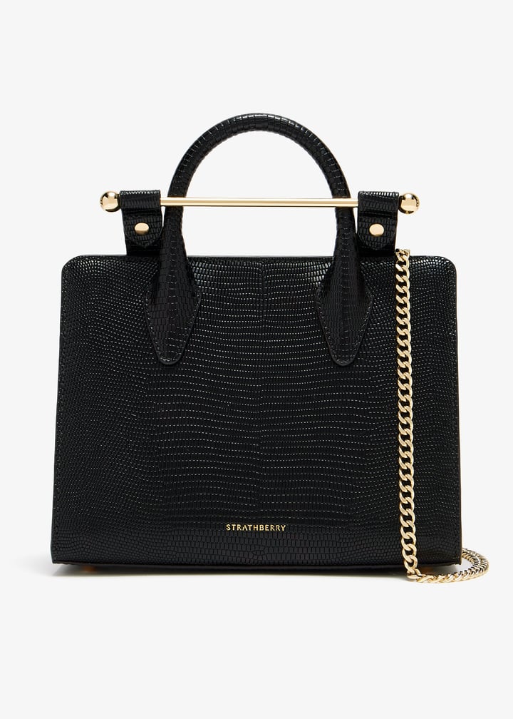 Strathberry Strathberry mini tote bag for Women - Black in KSA | Level ...