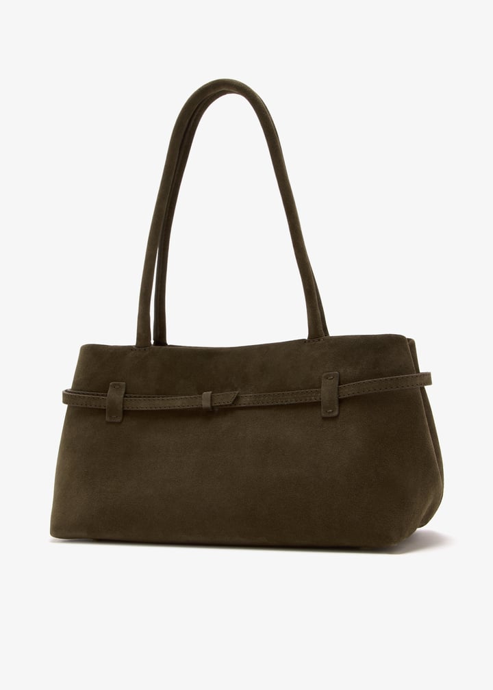 バッグ・カバンその他 Manu Atelier Le Cambon East West Tobacco suede bag Manu Atelier Le Cambon East West Tobacco suede bag – Lord