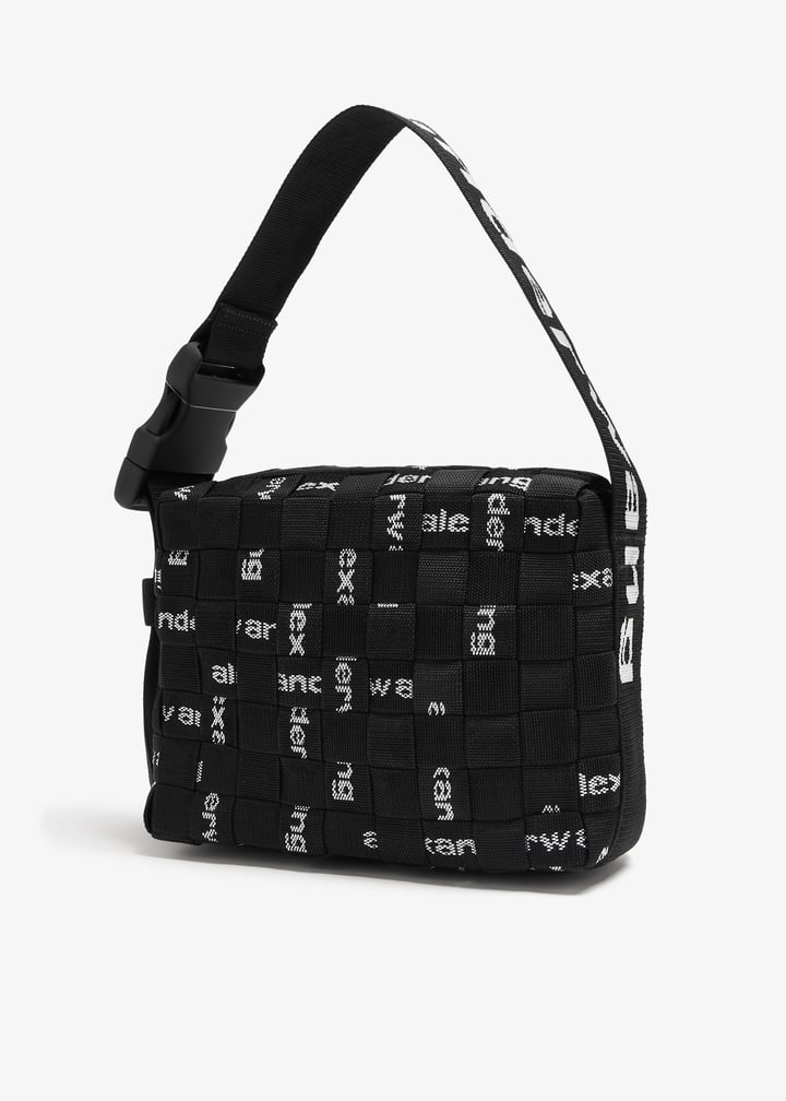 【Alexander Wang】関税込☆Linux ロゴ ショルダーバッグ 関税込】◇ALEXANDER WANG◇Linux ロゴ ショルダーバッグ