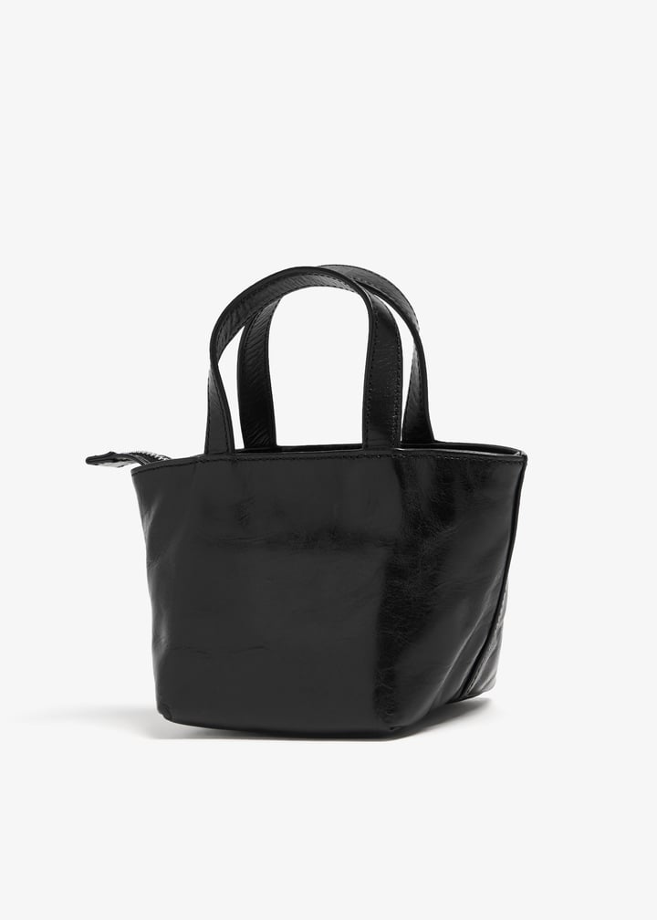 BRIGHTING 黒 バッグ Alexander Wang Punch mini tote bag for Women - Black in