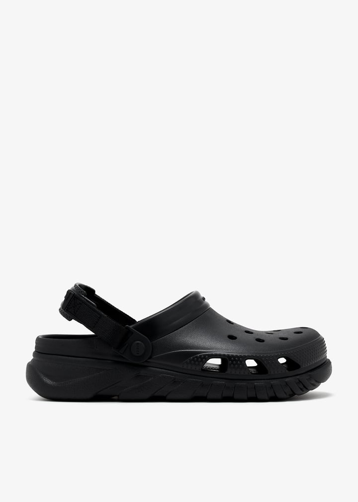 Crocs Duet Max II clogs for Men Black in KSA Level Shoes
