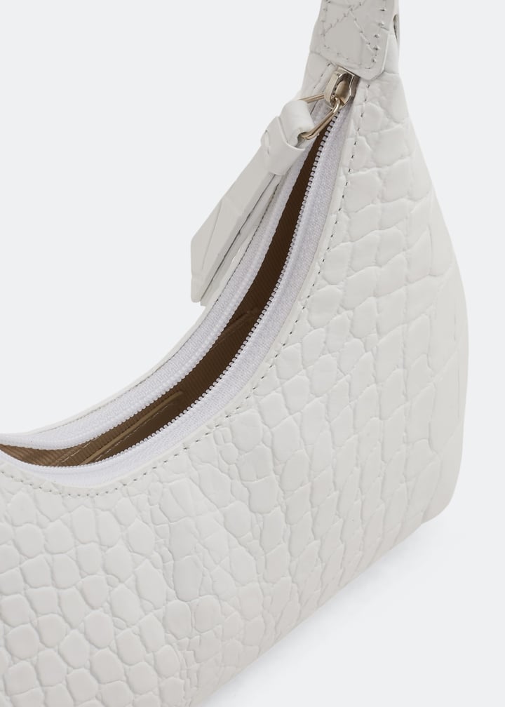 BY FAR Baby Amber bag for Women - White in UAE | Level Shoes