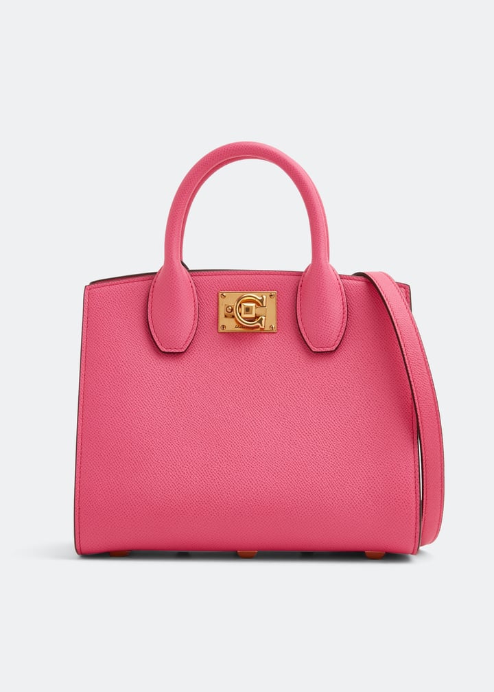FERRAGAMO バック　ピンク Ferragamo Studio Box バッグ | ピンク | FARFETCH JP