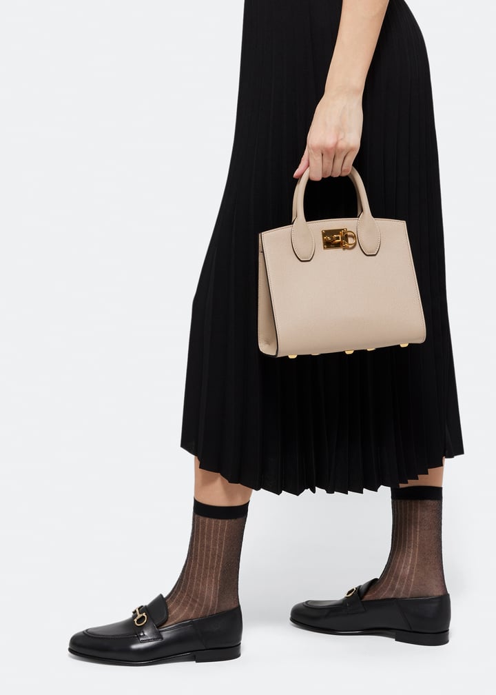 Ferragamo Studio small box bag for Women - Beige in UAE