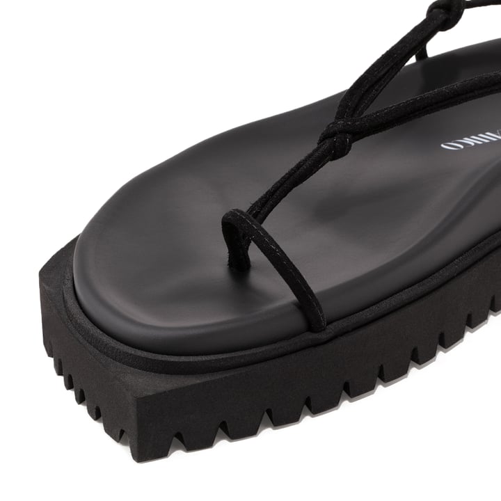 The Attico Renée sandals for Women - Black in UAE | Level Shoes