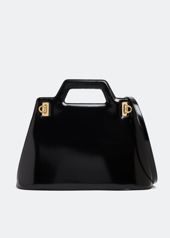 Ferragamo Wanda top-handle bag for Women - Black in UAE