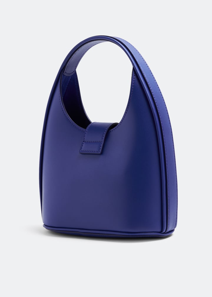 【送料&関税込】Ferragamo Mini Hobo Bag Ferragamo Mini Gancini-buckle Leather Hobo Bag | Black