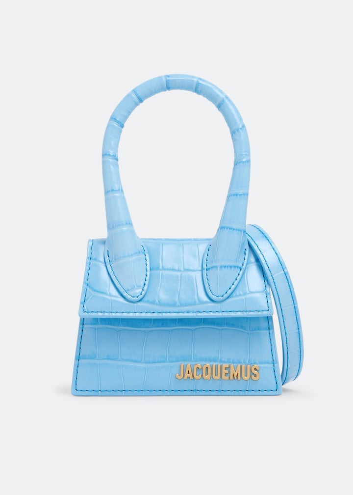 jacquemus ブルー　バッグ bolso-jacquemus-de-cuero-azul-