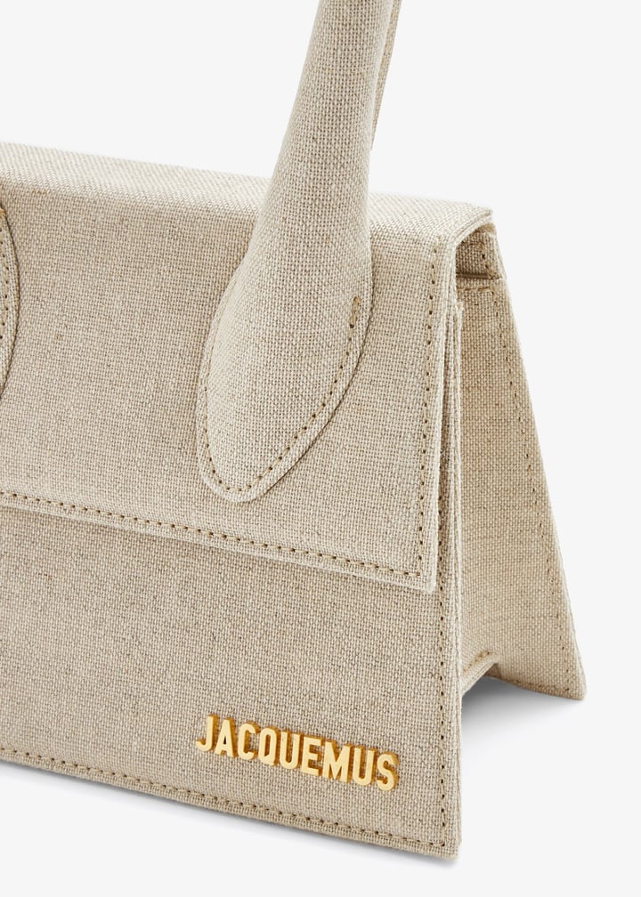 Grand Chiquito Moyen Jacquemus Medium Bag Size Jacquemus Cognac
