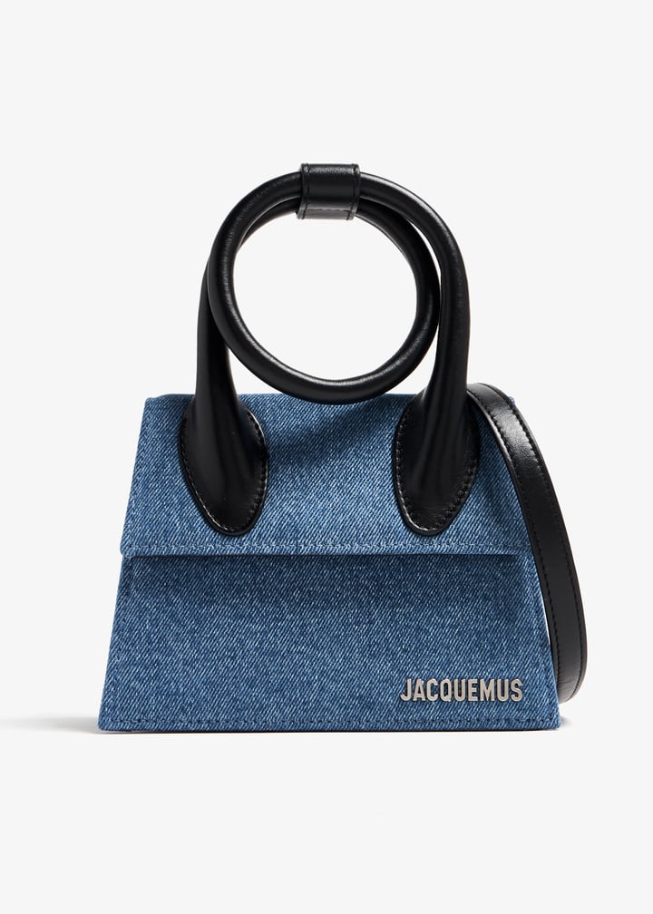 ★JACQUEMUS★ Le Chiquito Node Tote Bag Blue 213BA0053032330 Buy Jacquemus Le Chiquito Noeud 'Blue' - 213BA005 3032 330