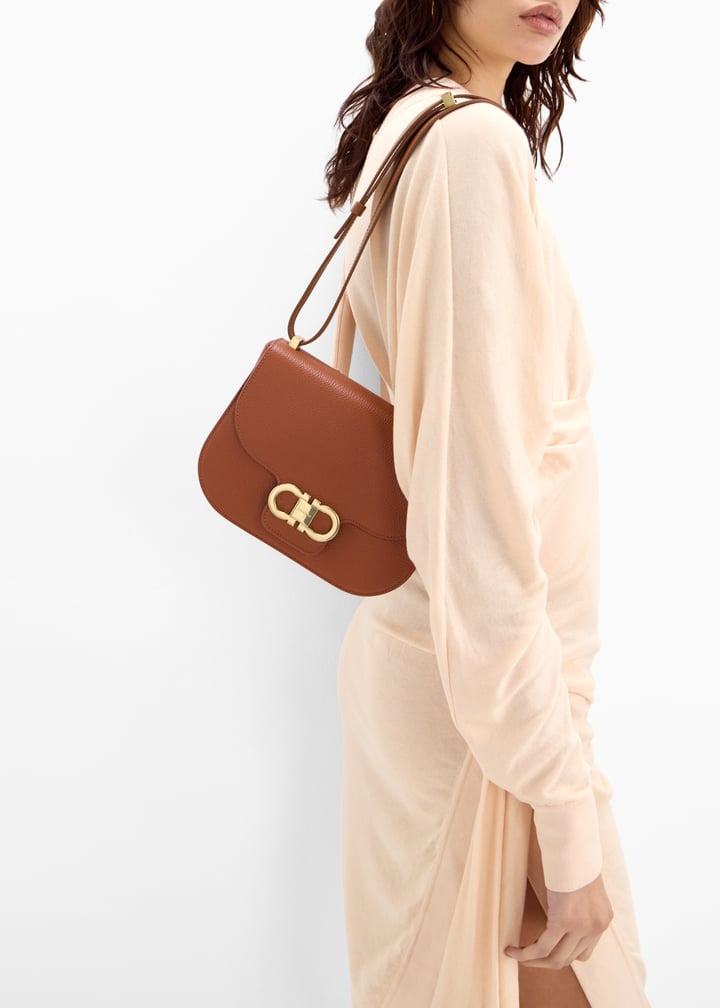 【FERRAGAMO】Mini Double Gancini Shoulder Bag/全国送料込み Ferragamo Mini Double Gancini crossbody bag for Women