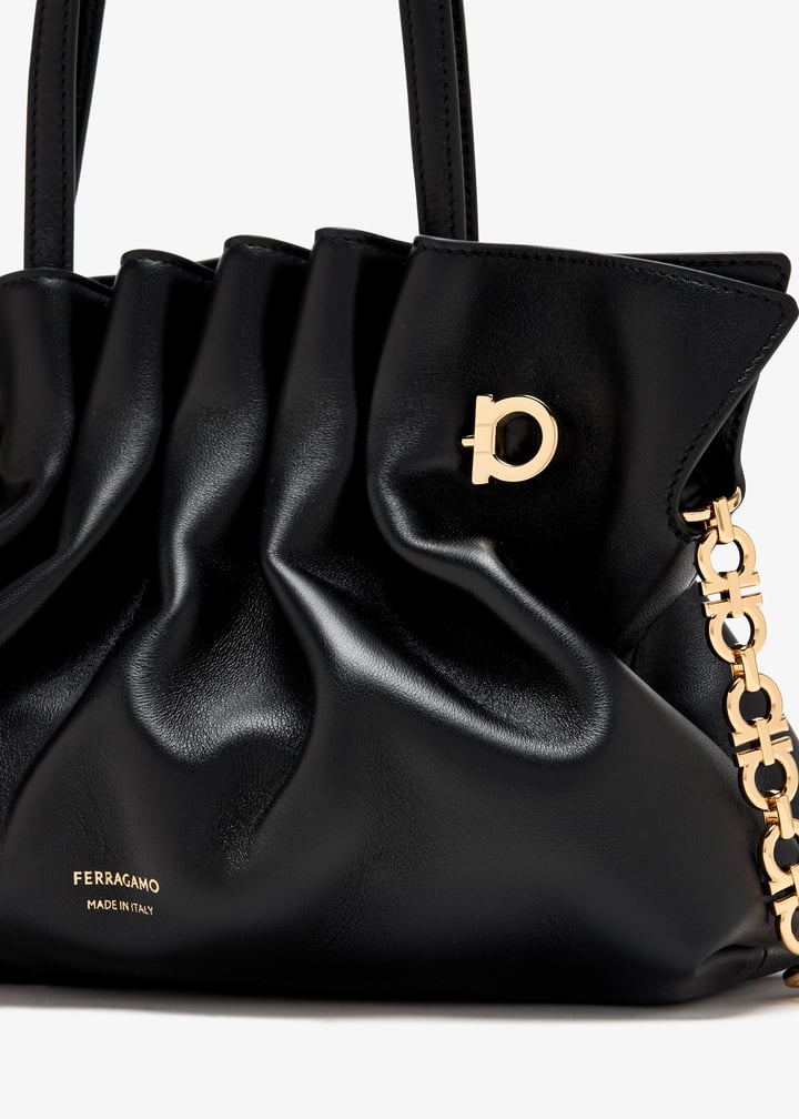 Ferragamo Soft small bag for Women - Black in UAE | Level Shoes