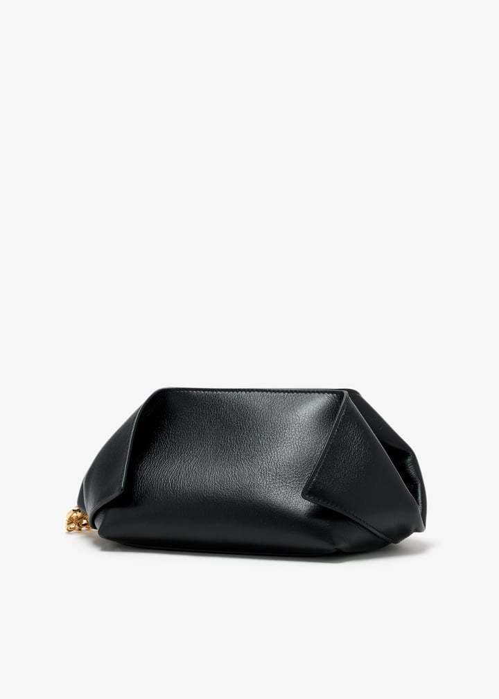 Ferragamo Leather clutch for Women - Black in UAE | Level Shoes