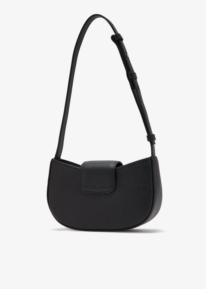 【FERRAGAMO】DOUBLE GANCINI MINI BAG Ferragamo Double Gancini Leather Mini Bag | Black | FARFETCH