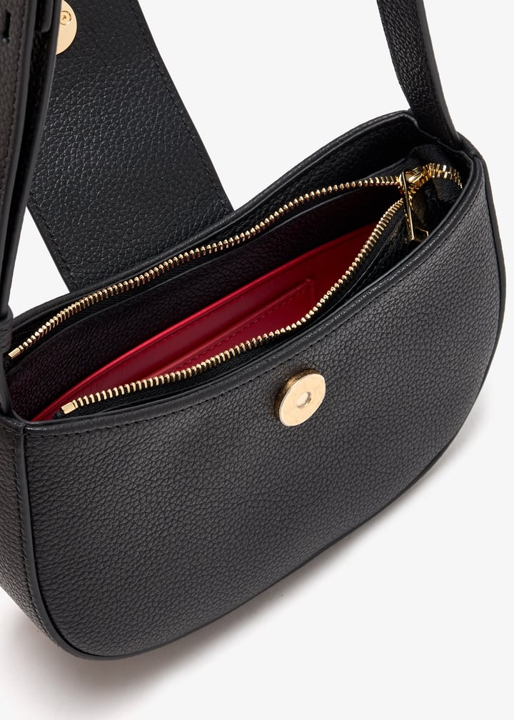 ★Ferragamo★220947 785940 ガンチーニ ミニバッグ Ferragamo Double Gancini mini bag for Women - Black in Qatar