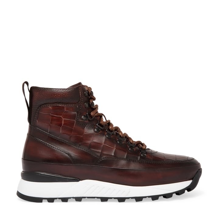 Magnanni Leather high-top sneakers for Men - Brown in USA | Level