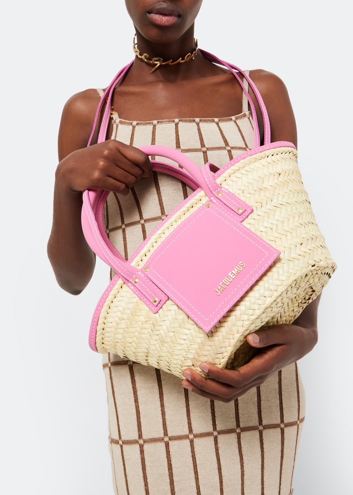 Jacquemus Le Petit Panier Soli bag for Women - Pink in USA | Level