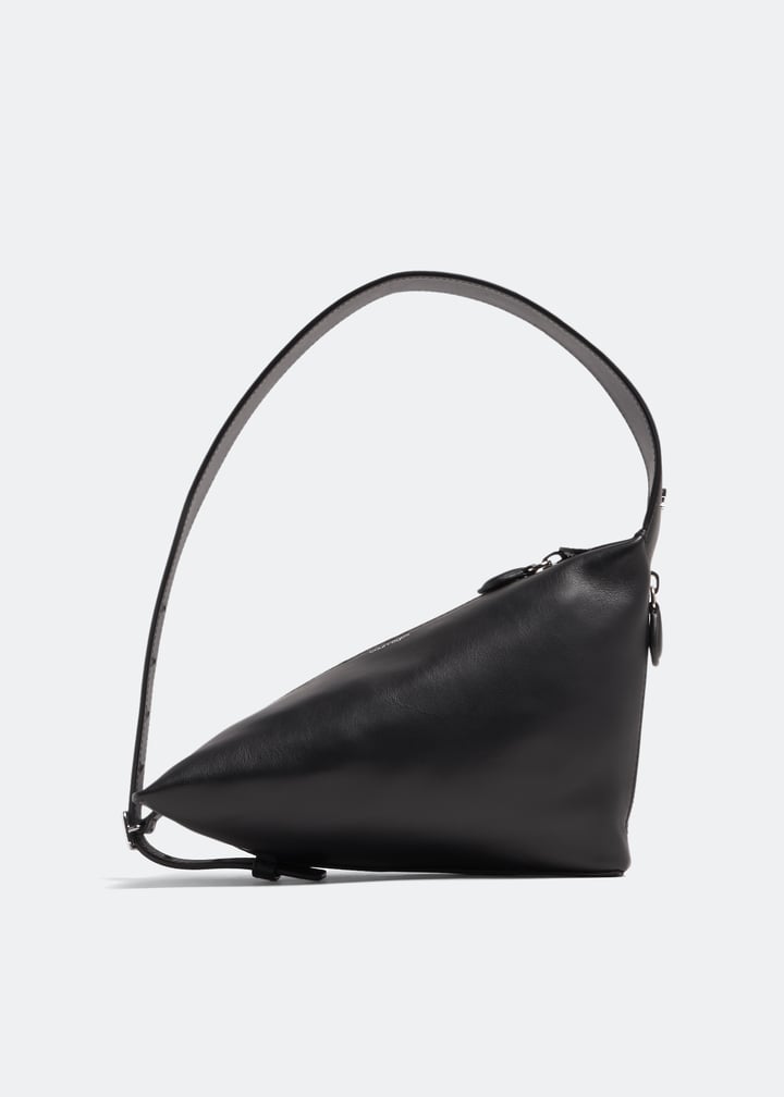 【送料&関税込】CourrA¨ges Black Leather Shoulder Bag Courrèges The One bag for Women - Black in UAE | Level Shoes