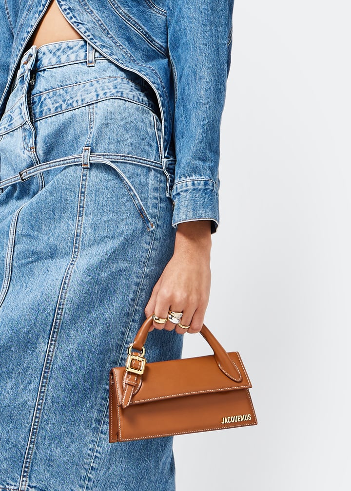 【JACQUEMUS】Le Chiquito Long ハンドバッグ ブラウン Jacquemus Le Chiquito Long Tote Bag | Brown | FARFETCH
