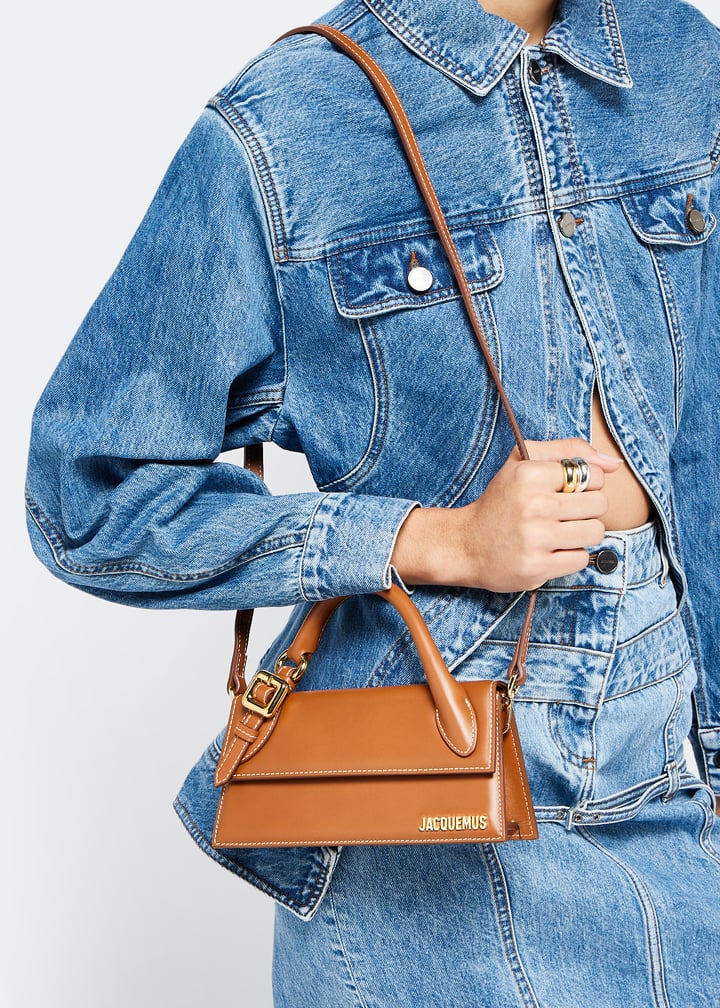 ショルダーバッグ・ポシェット JACQUEMUS LE CHIQUITO LONG BOUCLE Jacquemus Women's' Le Chiquito Long Boucle Handbag in Brown