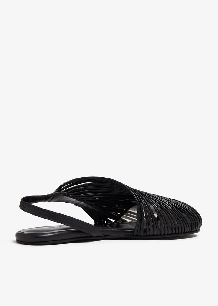 Christopher Esber Saskia stranded flats for Women - Black in