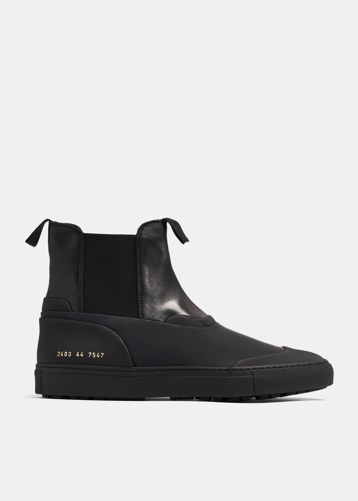 Leather Chelsea boots
