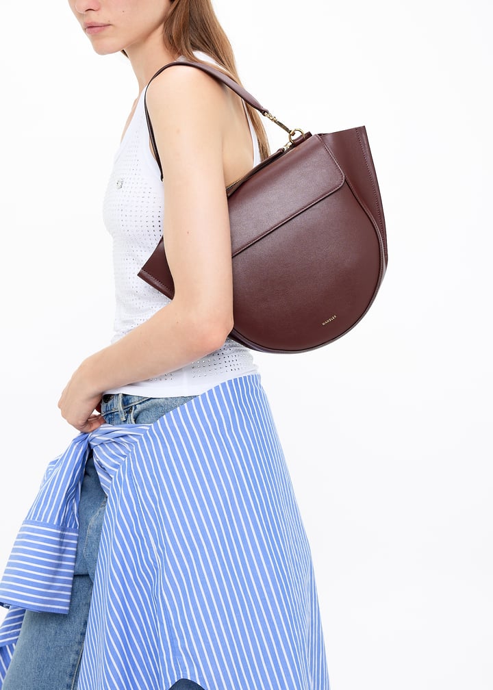 Wandler Hortensia medium bag for Women Burgundy in UAE Level Shoes