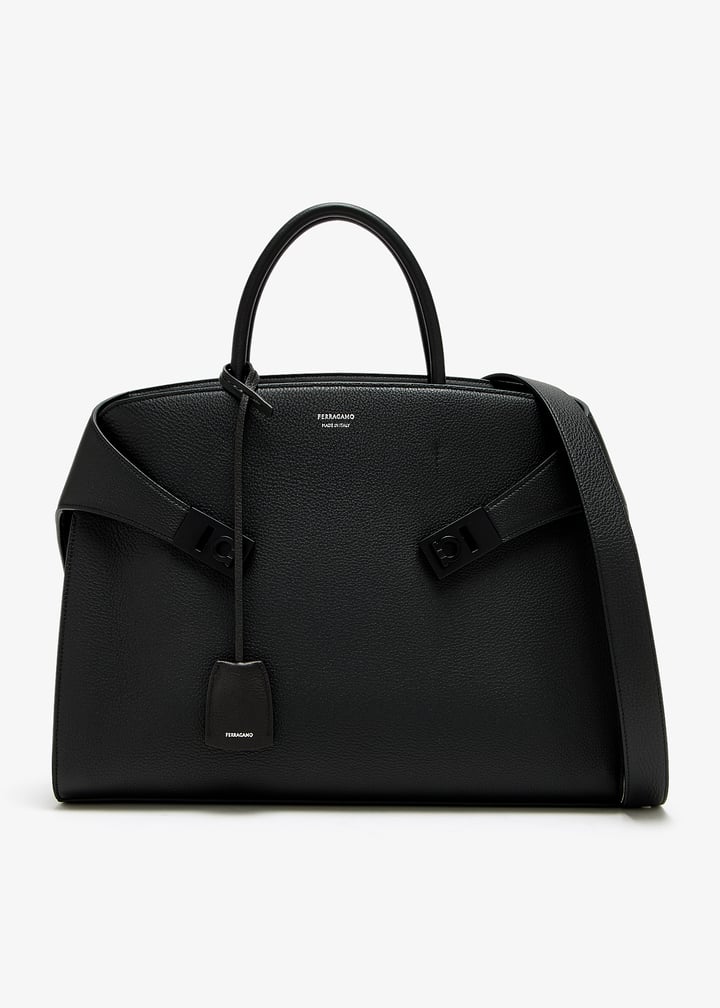 Salvatore Ferragamo｜ (320927 775486) Ferragamo Hug briefcase for Men - Black in UAE | Level Shoes