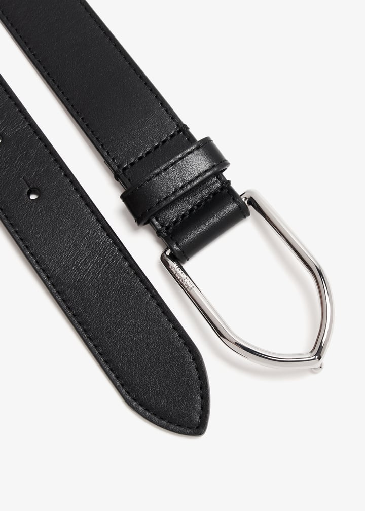 ベルト JACQUEMUS SS25 LA GRANDE CEINTURE BAMBIN (243AC3423128 990) Jacquemus La Ceinture Bambino Leather Belt | Black | FARFETCH