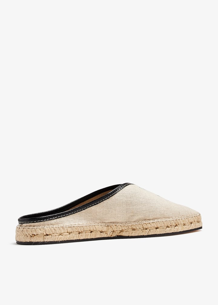 TOTEME The Espadrille slippers for Women - Beige in UAE 