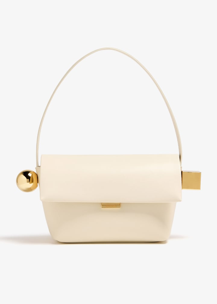 Jacquemus Le Rond Carré shoulder bag for Women - White in