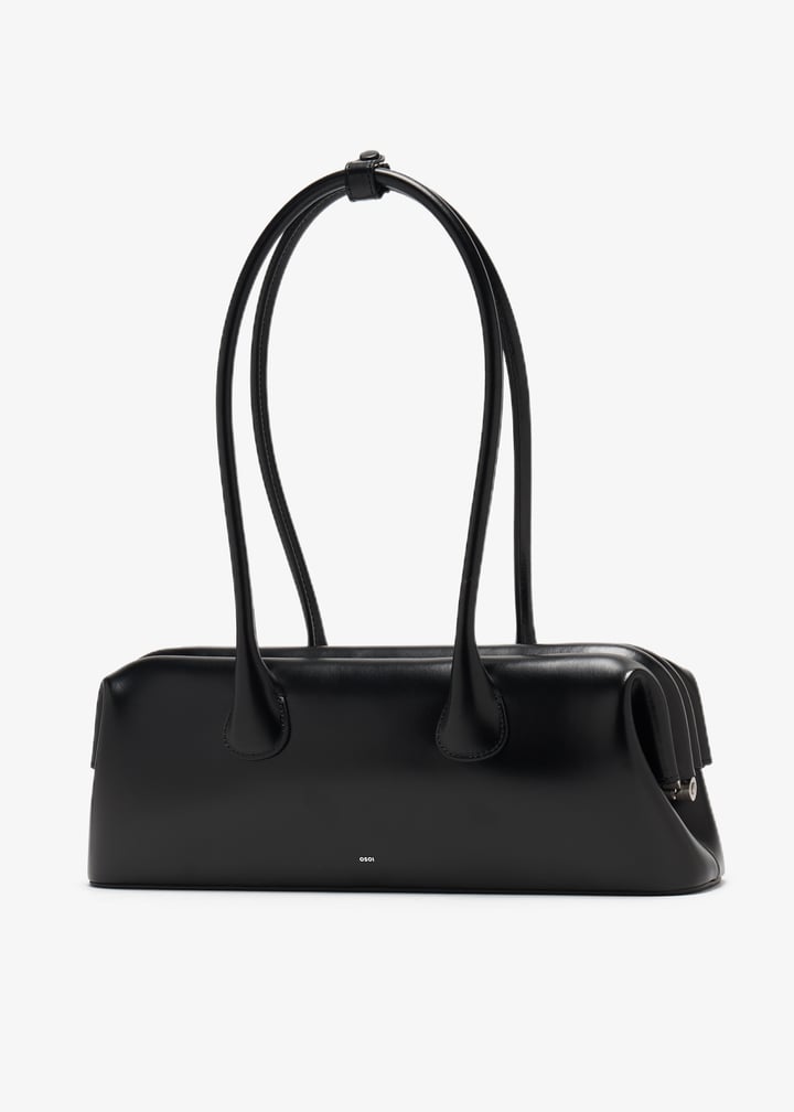 Osoi Boat Wide bag for Women - Black in USA | Level Shoes