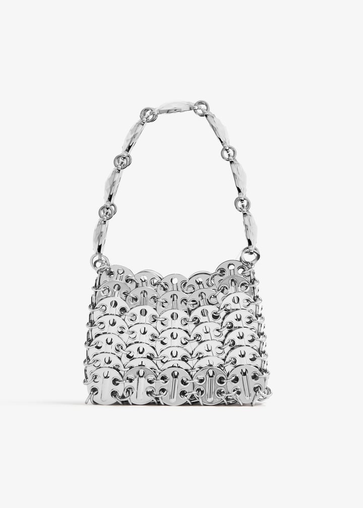バッグ・カバンその他 RABANNE Woman Mini bag Silver 24SSS0316STR006 P040 Rabanne Mini Sac bag for Women - Silver in UAE | Level Shoes