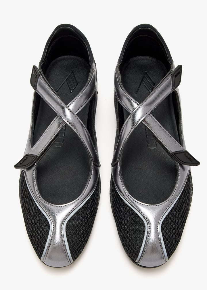 The Attico Floor 01 ballerinas for Women - Black in UAE
