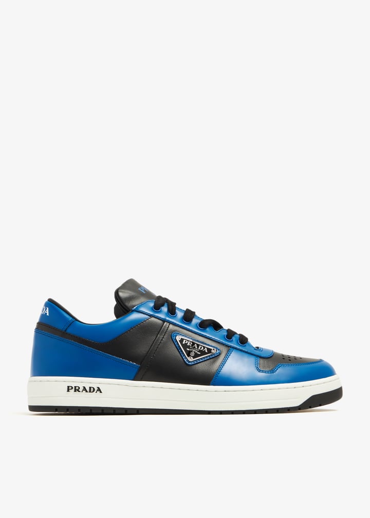 スニーカー PRADA Men Sneakers 2EE394054F0008 Blue Prada Downtown leather sneakers for Men - Blue in UAE