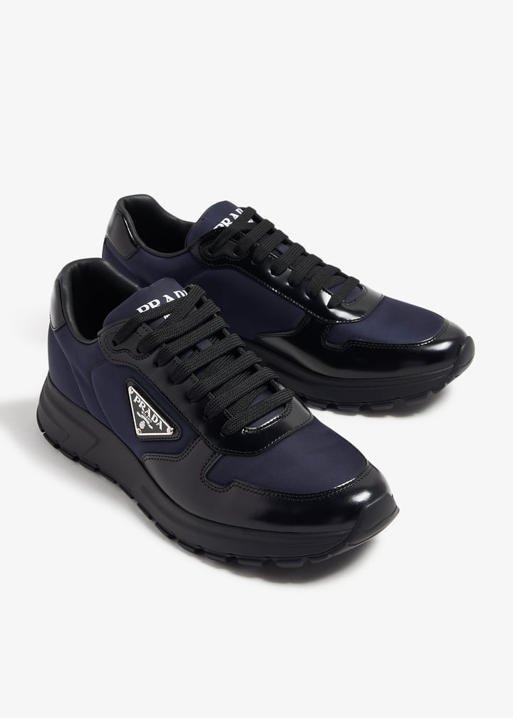 Prada Re-Nylon sneakers for Men - Blue in UAE | Level Shoes