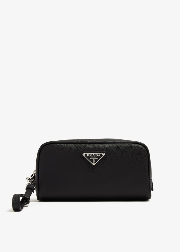 関税・送料込 PRADA Saffiano nylon pouch crossbody バッグ Prada Re-Nylon Pouch Crossbody Bag | Blue | FARFETCH HK