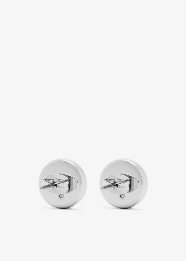 Marc Jacobs The Button Stud earrings for Women - Silver in
