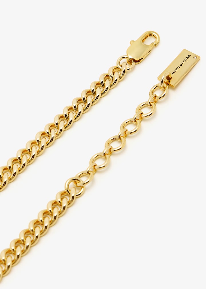 Marc Jacobs The Mini Icon Charm necklace for Women - Gold in