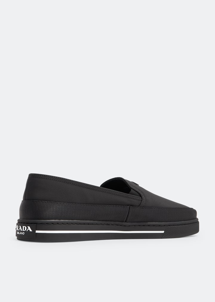 Prada Nylon slip-on sneakers for Men - Black in UAE | Level